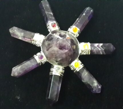 Healing Amethyst Chakra Energy Generator
