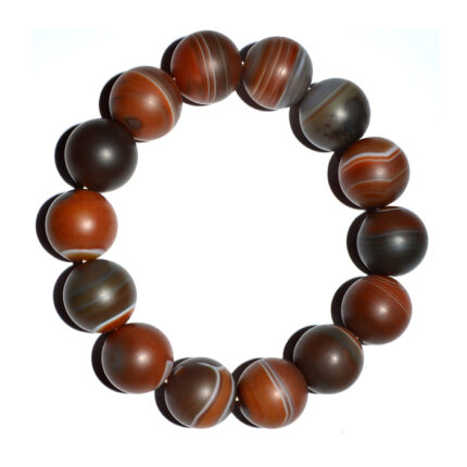 Healing Gemstone Red Banded Agate Bracelets