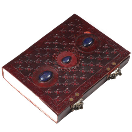 Lapis Lazuli stone Leather Journal | Wholesale Leather Diary